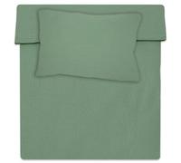 Totsy Baby muslin Cot bed duvet cover set 120x90 cm - Cotton toddler quilt covers for girl and boy Set Comforter cover 90 x 120 cm and pillowcase 60x40 cm Oeko-Tex certified