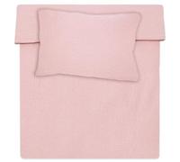 Totsy Baby muslin Cot bed duvet cover set 135x100 cm - Cotton toddler quilt covers for girl and boy Set Comforter cover 100 x 135 cm and pillowcase 60x40 cm Oeko-Tex certified