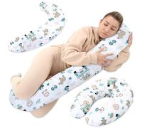 Totsy Baby Nursing pillow xxl side sleeper pillow - Cotton Pregnancy Pillow positioning pillow adults Africa