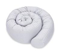 Totsy Baby Side sleeper bed snake body pillow 150 cm cotton long bed roll sleeping neck headrest Oeko-Tex Gray