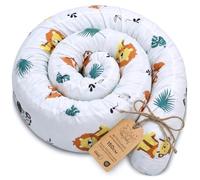 Totsy Baby Side sleeper bed snake body pillow 150 cm cotton long bed roll sleeping neck headrest Oeko-Tex Safari
