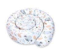 Totsy Baby Side sleeper bed snake body pillow 150 cm cotton long bed roll sleeping neck headrest Oeko-Tex Owls