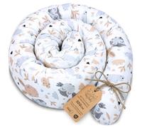 Totsy Baby Side sleeper bed snake body pillow 300 cm cotton long bed roll sleeping neck headrest Oeko-Tex Owls