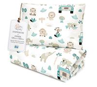 Totsy Baby Toddler Duvet Pillow Set 100x135cm Quilt 40x60cm Cushion - Coton Lightweight Breathable Bedding Insert for Cot Nursery Travel Cots bed Insert Only Oeko-tex Africa