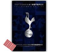 Tottenham Calendar 2026 - Special Deluxe Edition 12 frame ready prints with FREE Organising Stickers Included