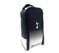 Tottenham Hotspur FC Official Crest Design Fade Sports Shoe Bag (One Size) (Navy/White)