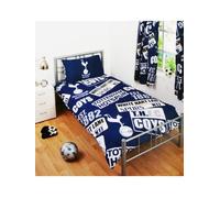 Tottenham Fc Patch Single Duvet Cover And Pillowcase Set