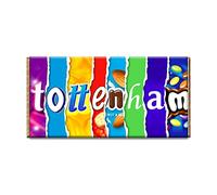 Tottenham Football Club Chocolate Bar Gift Wrapper Gift Present For Sport Fans (#294) (without chocolate bar)