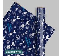 Tottenham Hotpsur FC Christmas 3m Roll Wrap