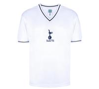 Score Draw Tottenham Hotspur 1981 FA Cup Final Retro Shirt White XS Cotton/Polyester