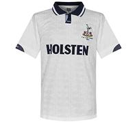 Score Draw Tottenham Hotspur '91 Retro Home Shirt - White - Mens M
