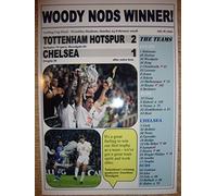 Tottenham Hotspur 2 Chelsea 1 - 2008 Carling Cup final - souvenir print