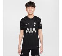 Tottenham Hotspur 2025/26 Stadium Away Older Kids' Nike Dri-FIT Football Replica Shirt - Black - Polyester XS