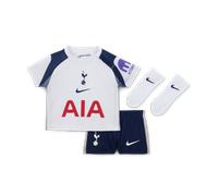Tottenham Hotspur 2025/26 Stadium Home Baby/Toddler Nike Soccer Replica 3-Piece Kit - White - Polyester 9-12M