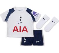 Tottenham Hotspur 2025/26 Stadium Home HJ5641-101 3-Piece Nike Replica Football Jersey Set For Babies/Toddlers, White/Binary Blue/Light Iron Ore, HJ5641-101, 24-36