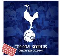 Tottenham Hotspur 2026 Calendar Spurs Legends Wall Calendar with FREE Organising Stickers Included