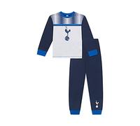 Tottenham Hotspur Boys Pyjamas, Spurs PJ Set Ages 3 to 15 Years Old, Official Football Merchandise (4-5 Years) White