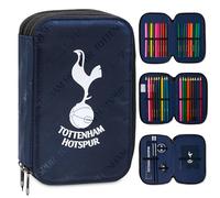 Tottenham Hotspur F.C. Filled Pencil Case, Stationery Set - School Supplies