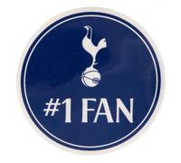 Tottenham Hotspur Fc 1 Fan Car Sticker Navy/white (One Size)