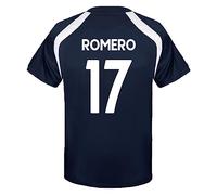 Tottenham Hotspur FC Boys Romero 17 Poly T-Shirt Navy 10-11 Years