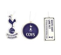 Tottenham Hotspur FC Car Air Freshener (Pack of 3) (One Size) (Navy Blue/White)