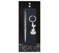 Tottenham Hotspur FC Executive Gift Boxed Pen & Keyring Set in Silver Tottenham Hotspur FC Silver
