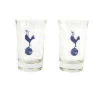 Tottenham Hotspur FC Home Word Mark Shot Glasses (Pack Of 2)One Size Clear BS16