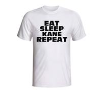 Tottenham Hotspur FC Junior Eat Sleep Kane Repeat T-Shirt in White | Size: 3-4 Years Tottenham Hotspur FC White 3-4 Years