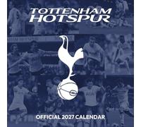 Tottenham Hotspur FC Legends 2027 Square Wall Calendar Official Licensed Football Legends Calendar, Monthly Grid Layout, Iconic Spurs Legends & Historic Moments, Large Square Format, Gift for Fans