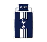 Tottenham Hotspur FC Line Single Duvet Quilt Cover & Pillowcase Official Club