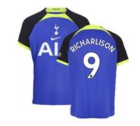 Tottenham Hotspur FC Men's 2022-2023 Tottenham Away Shirt RICHARLISON 9 in Navy | Size: Small Tottenham Hotspur FC Navy S