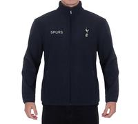 Tottenham Hotspur FC Men's Adults Full Zip Fleece Jacket in Navy | Size: 2XL Tottenham Hotspur FC Navy 2XL