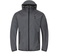 Tottenham Hotspur FC Men's Adults Shower Jacket Windbreaker in Grey | Size: 2XL Tottenham Hotspur FC Grey 2XL