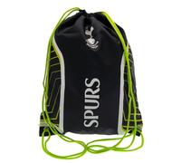 Tottenham Hotspur FC Men's Flash Drawstring Bag in True Black Tottenham Hotspur FC True Black