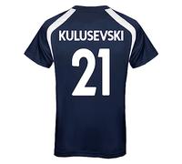 Tottenham Hotspur FC Mens Kulusevski 21 Poly T-Shirt Navy XL