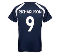 Tottenham Hotspur FC Mens Richarlison 9 Poly T-Shirt Navy XL