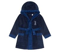Tottenham Hotspur FC Official Baby Hooded Fleece Dressing Gown Navy 0-6 Months