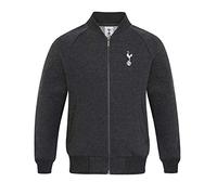 Tottenham Hotspur FC Official Boys Varsity Jacket Charcoal 2-3 Years
