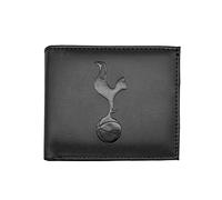 Tottenham Hotspur FC Official Football Embossed Crest Money Wallet Black