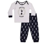 Tottenham Hotspur FC Official Football Gift Boys Kids Baby Pyjamas 9-12 Months White