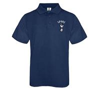Tottenham Hotspur FC Official Gift Boys Crest Polo Shirt Navy 12-13 Yrs XLB