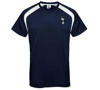 Tottenham Hotspur FC Official Gift Mens Poly T-Shirt Navy Small