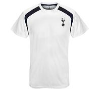 Tottenham Hotspur FC Official Gift Mens Poly T-Shirt White Small