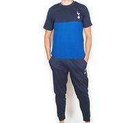 Tottenham Hotspur FC Official Gift Mens Premium Long Pyjamas Set Navy XXL