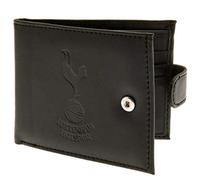 Tottenham Hotspur FC Official RFID Embossed Leather Wallet (One Size) (Black)
