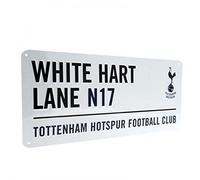 Tottenham Hotspur FC Street Sign White Hart Lane – Official – White/Black – One Size