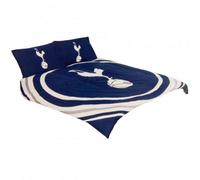 Tottenham Hotspur Fc Pulse Duvet Cover Set Navy/white (Double)