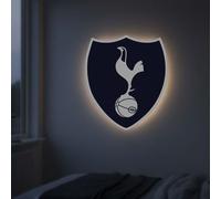 Tottenham Hotspur FC White Cockerel on Ball Crest LED Backlit Wallpop