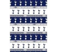 TOTTENHAM HOTSPUR FC WRAPPING PAPER ROLL WRAP 3M SPURS FOOTBALL GIFT WRAP