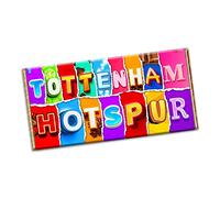 Tottenham hotspur football Club Chocolate Bar Gift Wrapper Gift Present For Birthday Christmas new year (#1919) (without chocolate bar)